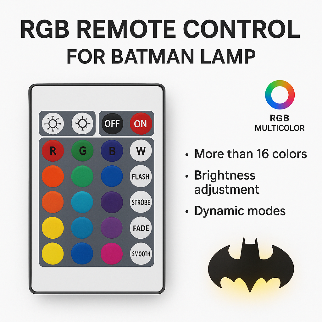 Lámpara LED murciélago Premium