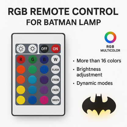 Lámpara LED murciélago Premium